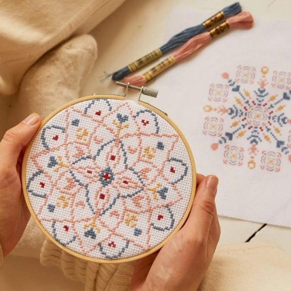 Διπλό Κιτ Σταυροβελονιά DMC- Meditative Mandala