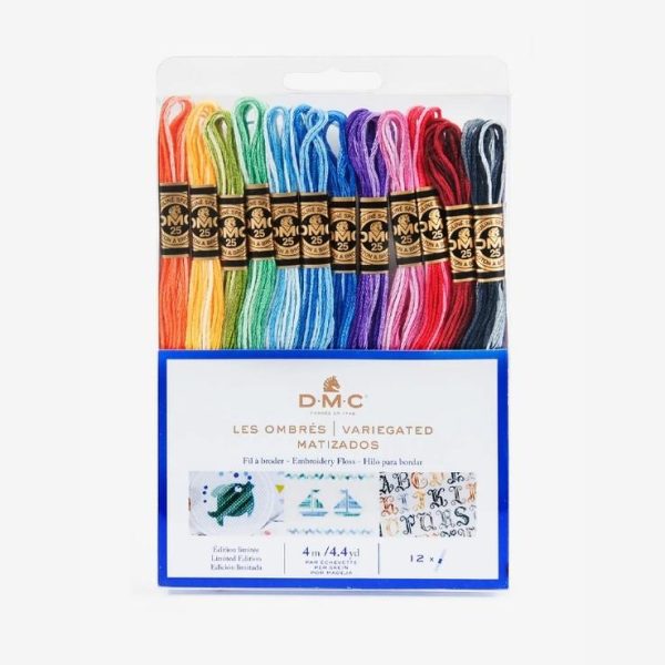 Νήματα Mouliné DMC - Ombré (12τμχ)