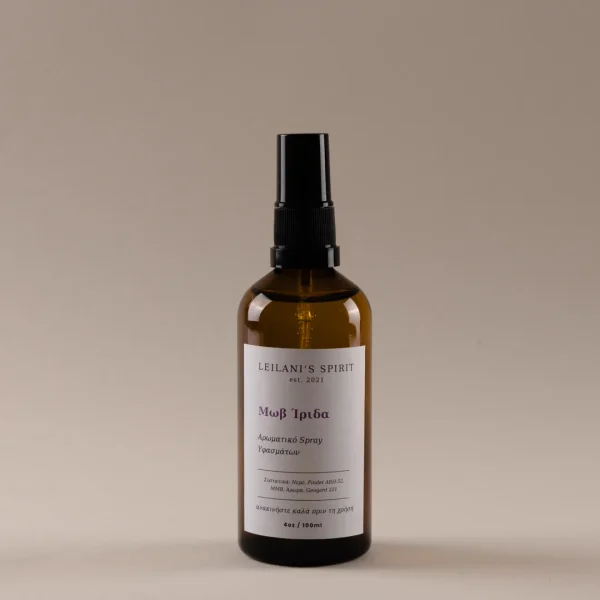 Αρωματικό Spray Υφασμάτων 100ml - Μωβ Ίριδα