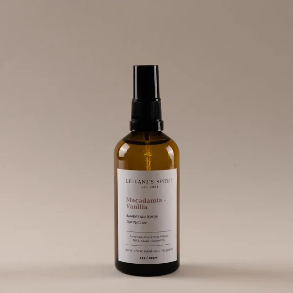 Αρωματικό Spray Υφασμάτων 100ml - Macadamia Vanilla