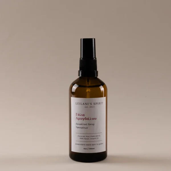 Αρωματικό Spray Υφασμάτων 100ml - Γάλα Αμυγδάλου