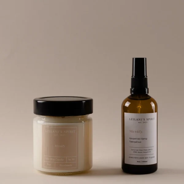 Double Delight Scent Experience 2 - Κερί Σόγιας & Σπρέι Υφασμάτων